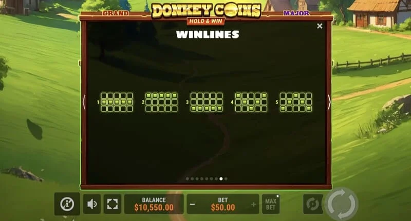 Donkey Coins Hold & Win – liels laimests īpašajā režīmā